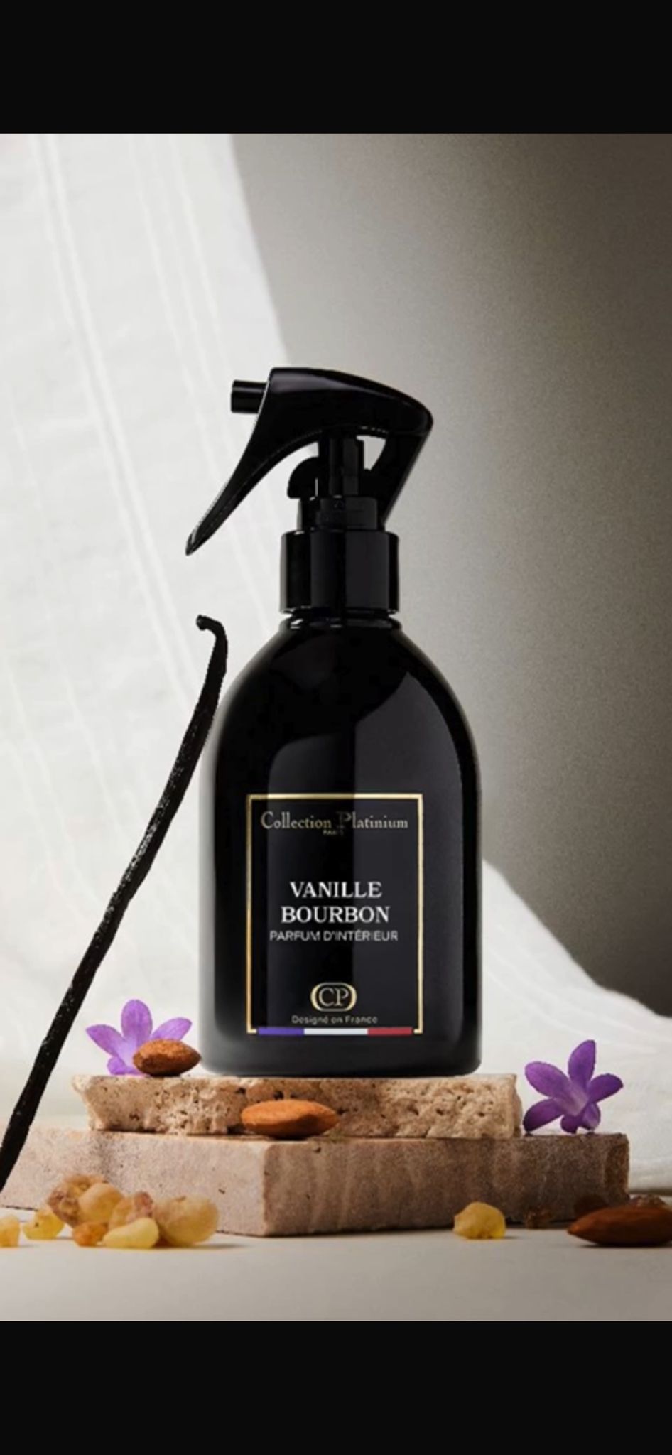 VANILLE BOURBON
Spray textile 250ml
